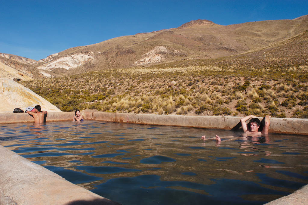 Termas de Jurasi en Putre