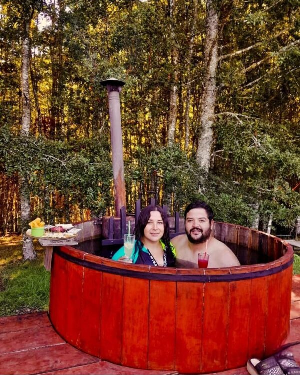 Masaje dúo con piedras calientes Pucón